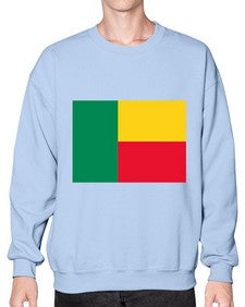 Benin 442# - world flags- Sweatshirt - Crew