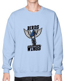 Bird wings 22# - cartoon animals- Sweatshirt - Crew