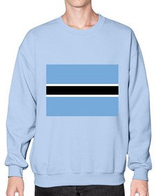Botswana 482# - world flags- Sweatshirt - Crew