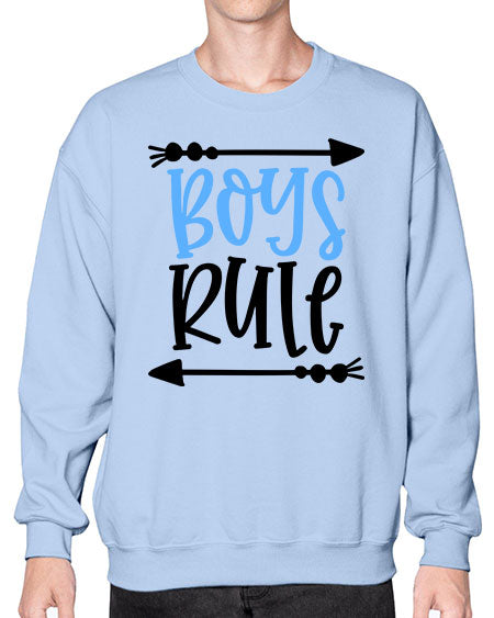 Boys Rule Style 283# - baby- Sweatshirt - Crew