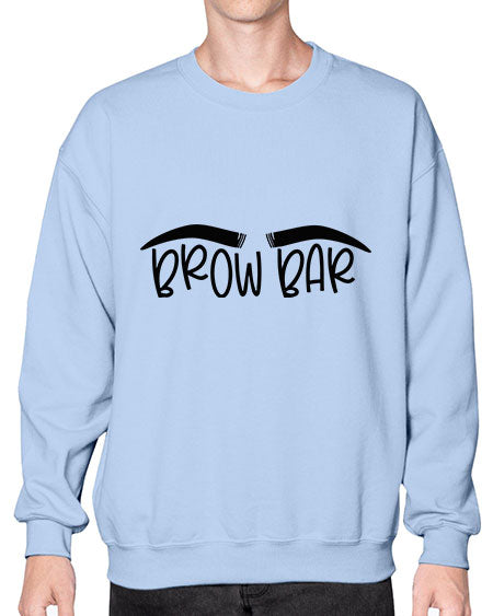 Brown Bar Style 124# -makeup Sweatshirt - Crew