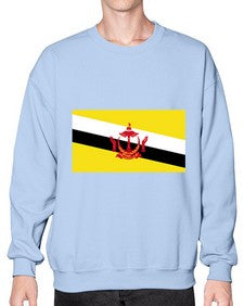 Brunei 503# - world flags- Sweatshirt - Crew