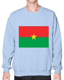 Burkina Faso 522# - world flags- Sweatshirt - Crew