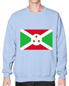 Burundi 523# - world flags- Sweatshirt - Crew