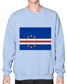 Cabo Verde 525# - world flags- Sweatshirt - Crew