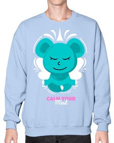 Calm Your Mind 189# - yoga- Sweatshirt - Crew