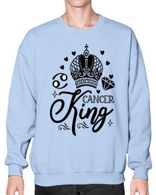 Cancer king 158# - cancer- Sweatshirt - Crew