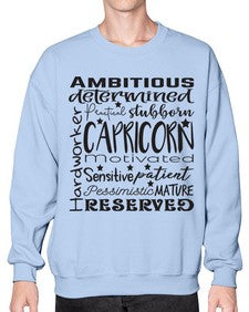 Capricorn 566# - capricorn- Sweatshirt - Crew