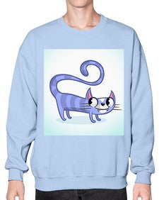Cat 29# - cartoon animals- Sweatshirt - Crew