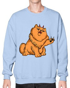 Cat 31# - cartoon animals- Sweatshirt - Crew