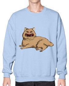 Cat 34# - cartoon animals- Sweatshirt - Crew