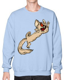 Cat 38# - cartoon animals- Sweatshirt - Crew