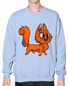 Cat 39# - cartoon animals- Sweatshirt - Crew