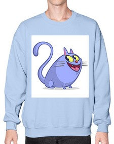 Cat 41# - cartoon animals- Sweatshirt - Crew