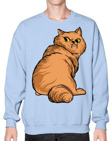 Cat 48# - cartoon animals- Sweatshirt - Crew