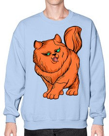 Cat 49# - cartoon animals- Sweatshirt - Crew