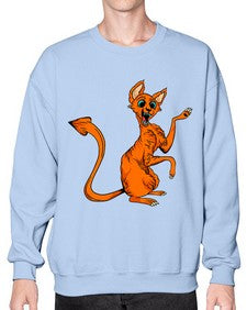 Cat 50# - cartoon animals- Sweatshirt - Crew