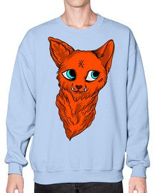 Cat 53# - cartoon animals- Sweatshirt - Crew