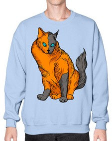 Cat 54# - cartoon animals- Sweatshirt - Crew