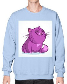 Cat 60# - cartoon animals- Sweatshirt - Crew