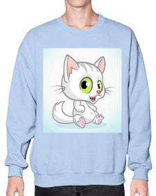 Cat 72# - cartoon animals- Sweatshirt - Crew