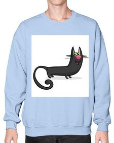 Cat 73# - cartoon animals- Sweatshirt - Crew