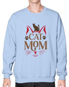 Cat Mom Style 6# - cats- Sweatshirt - Crew
