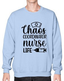 Chaos coordinator nurse life 652# - nurse- Sweatshirt - Crew