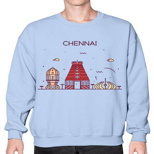 Chennai 566# - cities- Sweatshirt - Crew