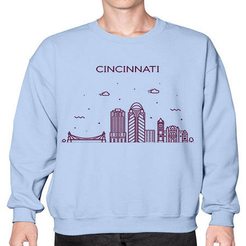 CincinnatiOH 588# - cities- Sweatshirt - Crew