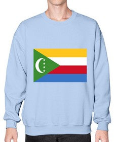 Comoros 612# - world flags- Sweatshirt - Crew