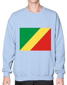 Congo Republic of the 614# - world flags- Sweatshirt - Crew