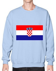 Croatia 633# - world flags- Sweatshirt - Crew