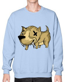 Dog 104# - cartoon animals- Sweatshirt - Crew