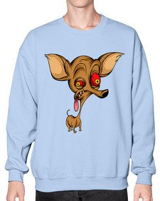 Dog 106# - cartoon animals- Sweatshirt - Crew