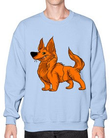 Dog 110# - cartoon animals- Sweatshirt - Crew