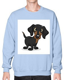 Dog 85# - cartoon animals- Sweatshirt - Crew