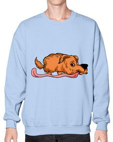 Dog 89# - cartoon animals- Sweatshirt - Crew