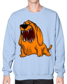 Dog 90# - cartoon animals- Sweatshirt - Crew