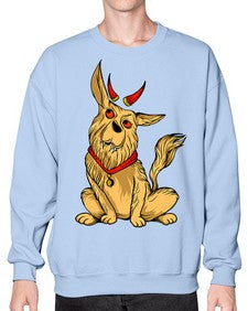 Dog 91# - cartoon animals- Sweatshirt - Crew