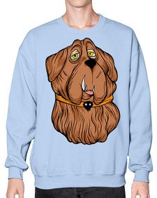 Dog 94# - cartoon animals- Sweatshirt - Crew