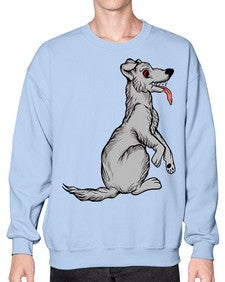 Dog 97# - cartoon animals- Sweatshirt - Crew