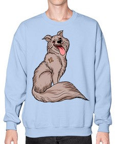 dog 98# - dogs- Sweatshirt - Crew
