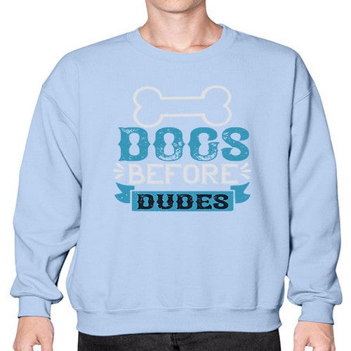 Dogs Before Dudes Style 215# - dogs- Sweatshirt - Crew