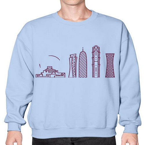 Doha 672# - cities- Sweatshirt - Crew