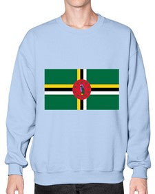 Dominica 675# - world flags- Sweatshirt - Crew
