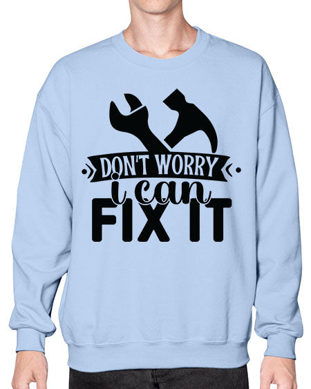 Dont Worry I Can Fix It 723# - nail tech- Sweatshirt - Crew