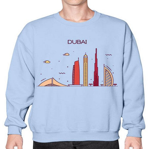 Dubai 688# - cities- Sweatshirt - Crew