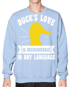 Ducks love Style 49# - ducks- Sweatshirt - Crew