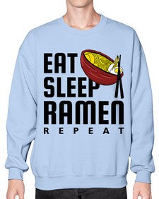 Eat Sleep Ramen Repeat 942# - Ramen- Sweatshirt - Crew